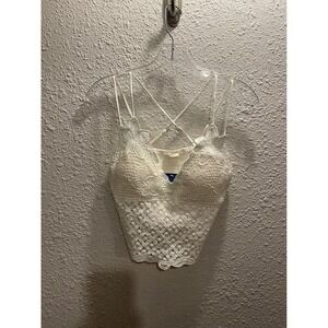 La Miel Crocheted‎ Strappy Top